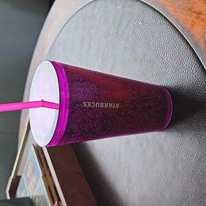 Starbucks cup, 16oz, Pink, Bubbles